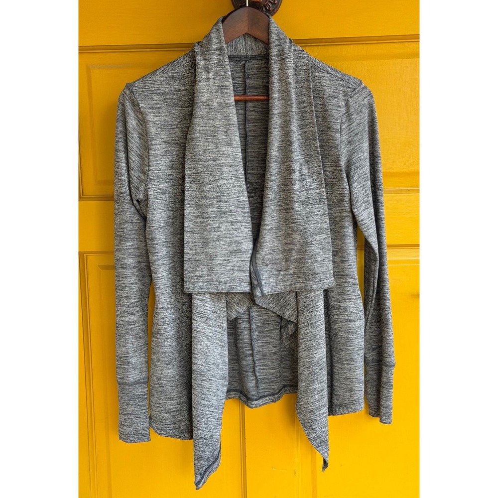 Nike Dri-FIT Yoga Wrap Cardigan Pilates Girl, Open Front, Waterfall, Small